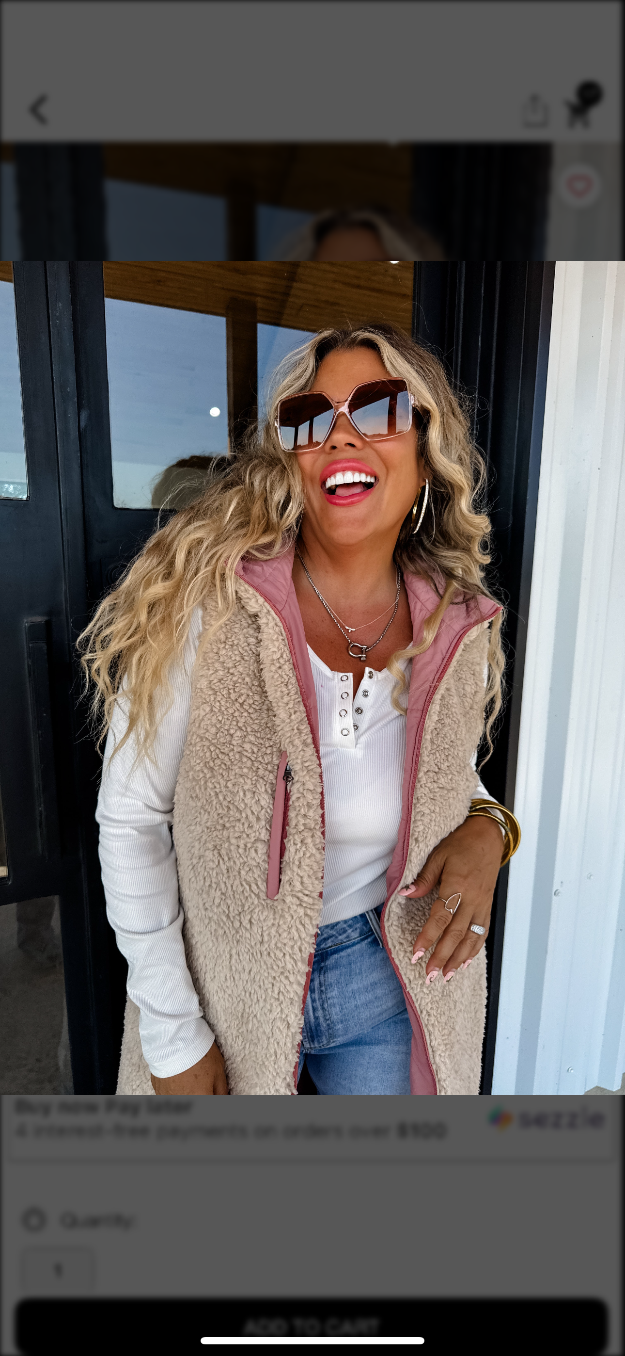 Sherpa Puffer Long Hooded Vest Coat